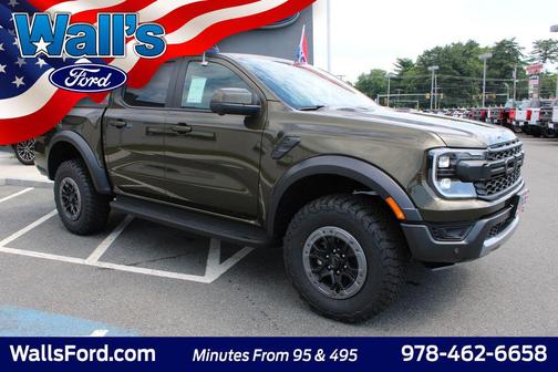 Shelter Green Metallic 2026 Ford Ranger Raptor