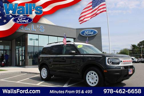 Shadow Black 2025 Ford Bronco Sport Heritage
