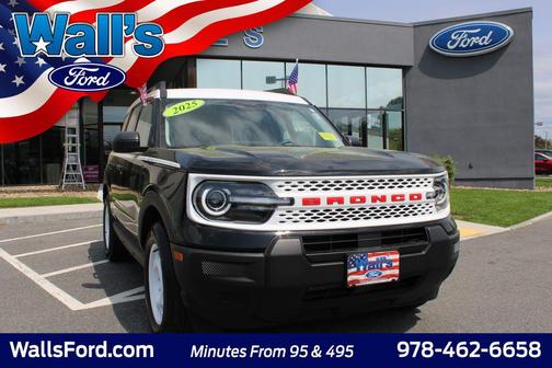 Shadow Black 2025 Ford Bronco Sport Heritage