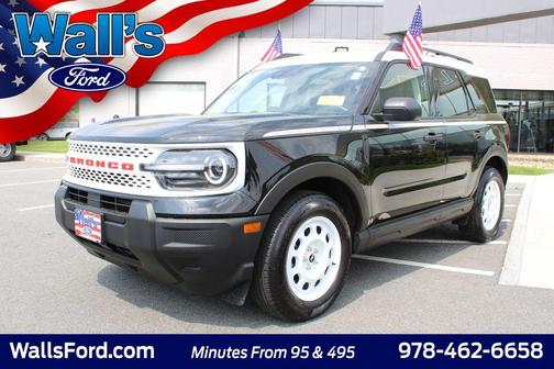 Shadow Black 2025 Ford Bronco Sport Heritage