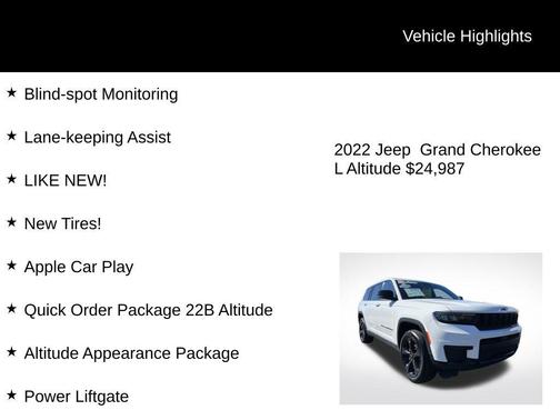 2022 Jeep Grand Cherokee L Altitude
