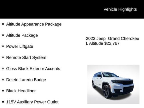 2022 Jeep Grand Cherokee L Altitude
