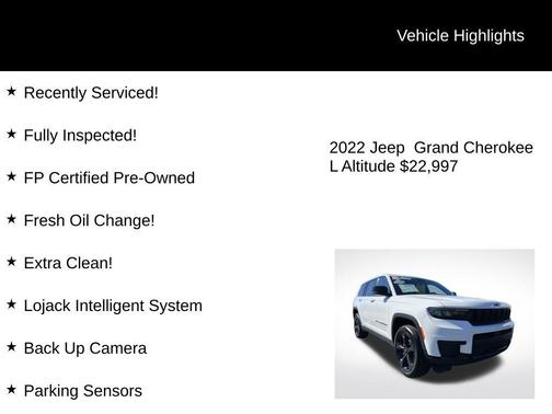 2022 Jeep Grand Cherokee L Altitude