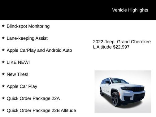 2022 Jeep Grand Cherokee L Altitude
