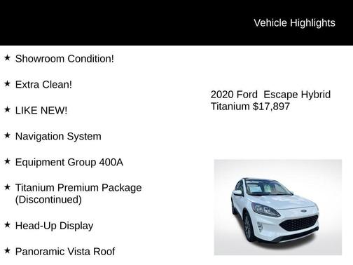 2020 Ford Escape Titanium