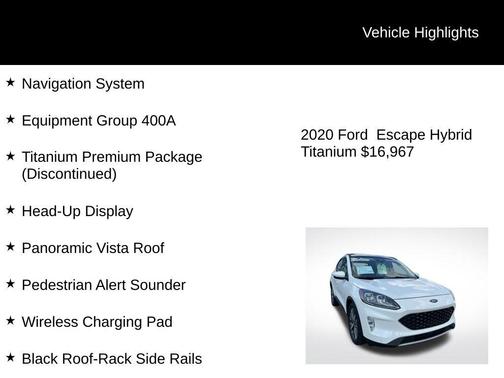 2020 Ford Escape Titanium