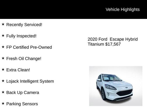 2020 Ford Escape Titanium