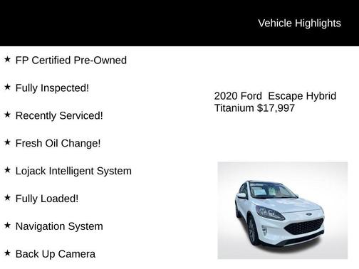 2020 Ford Escape Titanium