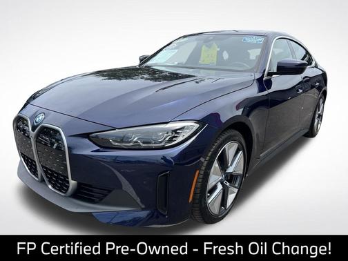 Tanzanite Blue II Metallic 2023 BMW i4 Gran Coupe eDrive35