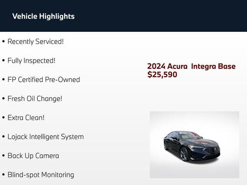 Majestic Black Pearl 2024 Acura Integra A-SPEC