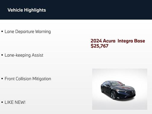 Majestic Black Pearl 2024 Acura Integra A-SPEC