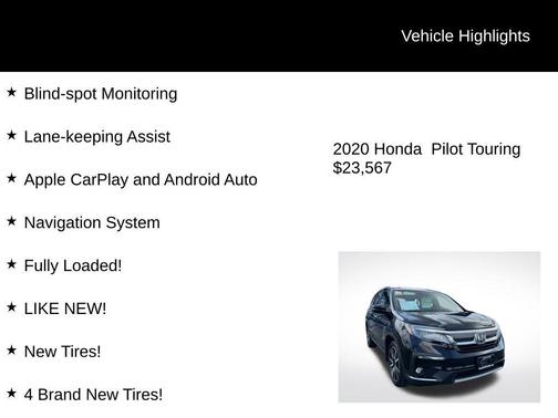 2020 Honda Pilot Touring 8-Passenger