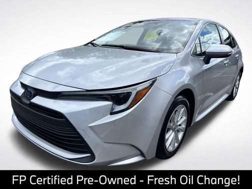 Classic Silver Metallic 2024 Toyota Corolla Hybrid XLE