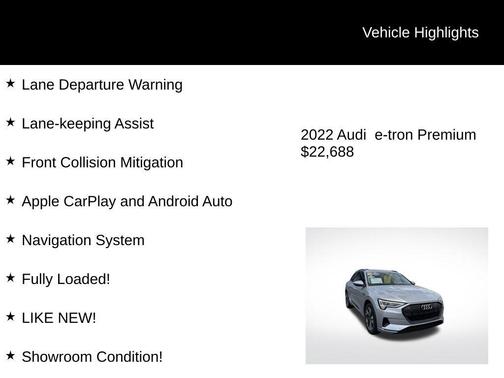 2022 Audi e-tron Premium