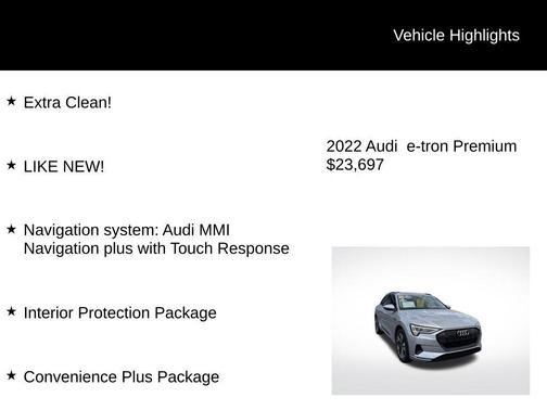2022 Audi e-tron Premium