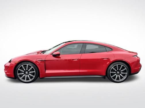Carmine Red 2023 Porsche Taycan Taycan