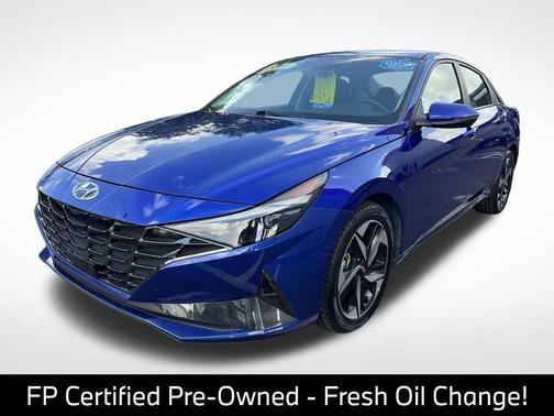 Intense Blue 2023 Hyundai ELANTRA Limited