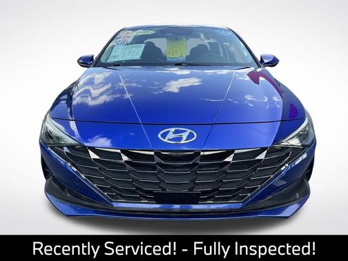 Intense Blue 2023 Hyundai ELANTRA Limited