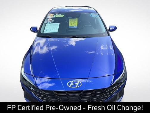 Intense Blue 2023 Hyundai ELANTRA Limited