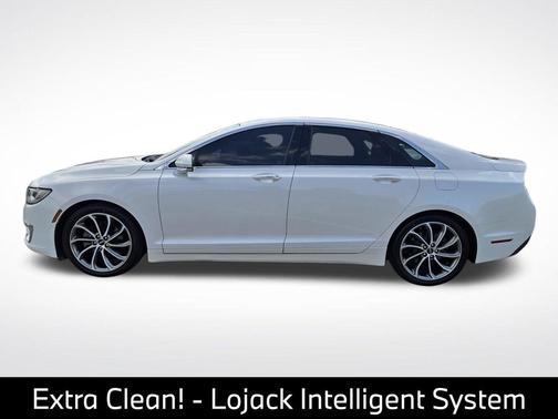 White Platinum Metallic Tri-Coat 2019 Lincoln MKZ Reserve I