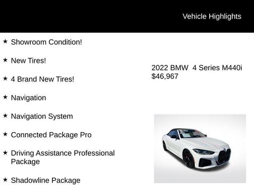 Alpine White 2022 BMW M440 i