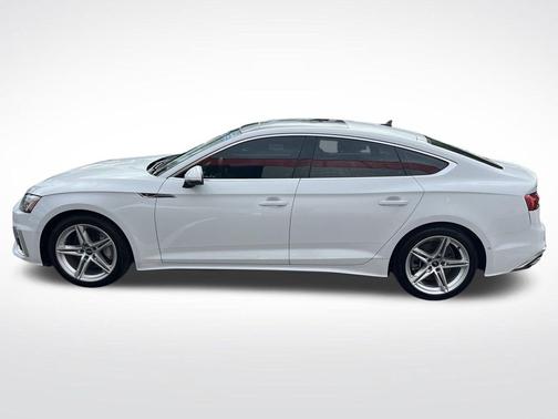 Glacier White Metallic 2022 Audi A5 Sportback 45 S Line Prestige