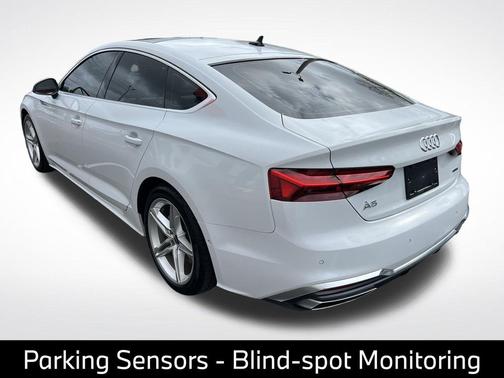 Glacier White Metallic 2022 Audi A5 Sportback 45 S Line Prestige