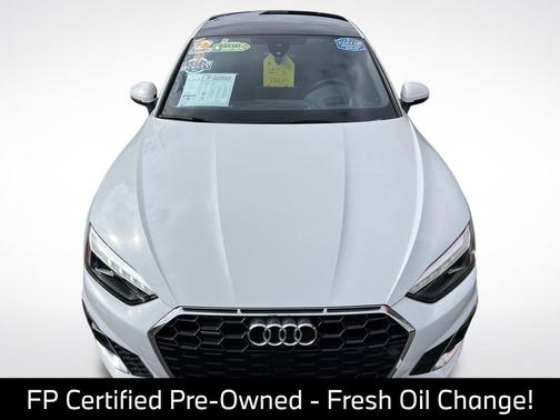Glacier White Metallic 2022 Audi A5 Sportback 45 S Line Prestige