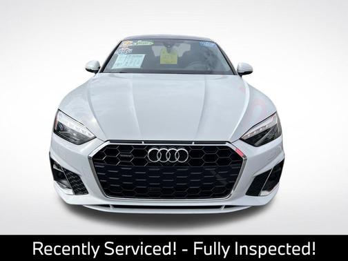Glacier White Metallic 2022 Audi A5 Sportback 45 S Line Prestige