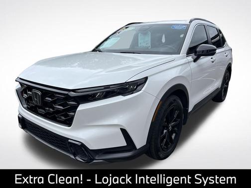 Platinum White Pearl 2023 Honda CR-V Hybrid Sport FWD