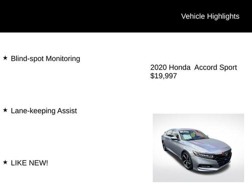 2020 Honda Accord Sport 1.5T