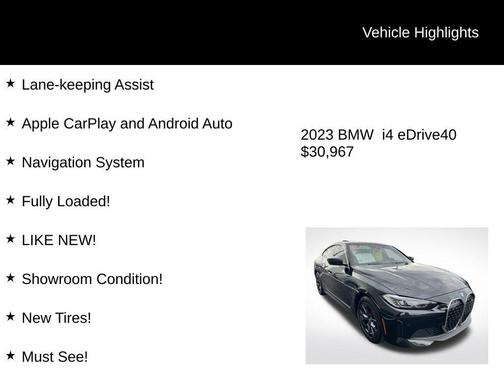 2023 BMW i4 Gran Coupe eDrive40