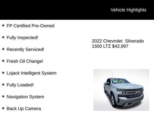 2022 Chevrolet Silverado 1500 LTZ