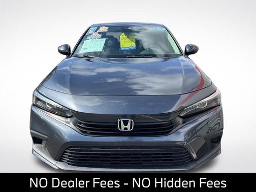 Morning Mist Metallic 2024 Honda Civic LX