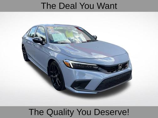 Sonic Gray Pearl 2024 Honda Civic Si Base