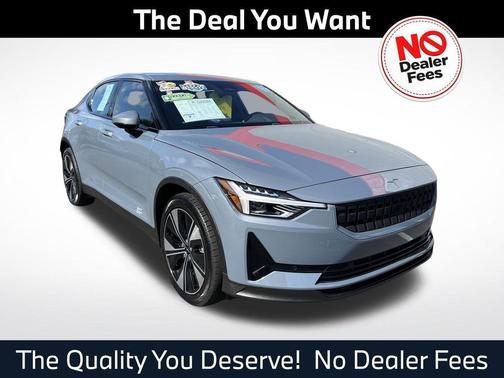 Thunder Metallic 2023 Polestar 2 Long Range Single Motor