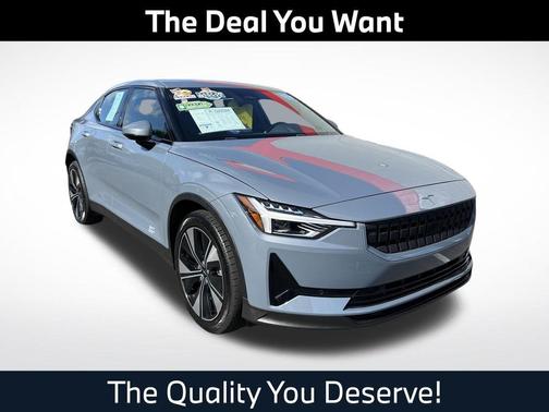 Thunder Metallic 2023 Polestar 2 Long Range Single Motor