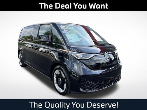 Deep Black 2025 Volkswagen ID. Buzz Pro S
