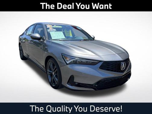 Liquid Carbon Metallic 2025 Acura Integra A-SPEC