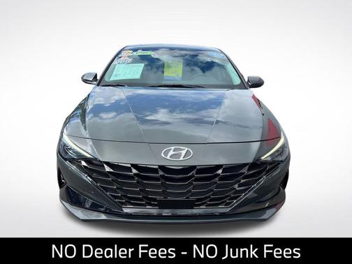 Ecotronic Gray 2023 Hyundai ELANTRA HEV Limited