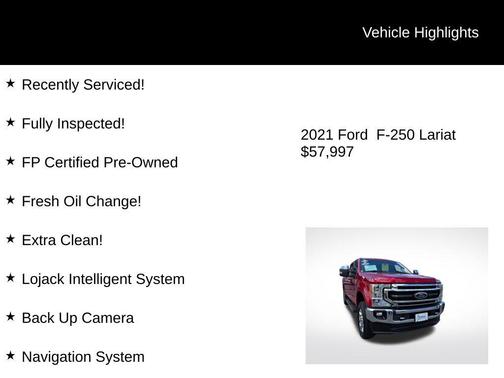 2021 Ford F-250 Lariat