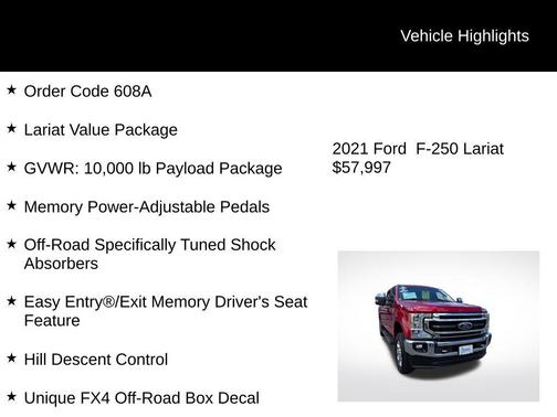 2021 Ford F-250 Lariat