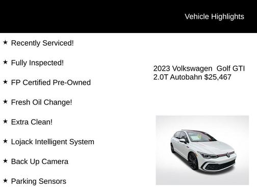 2023 Volkswagen Golf GTI 2.0T S DSG