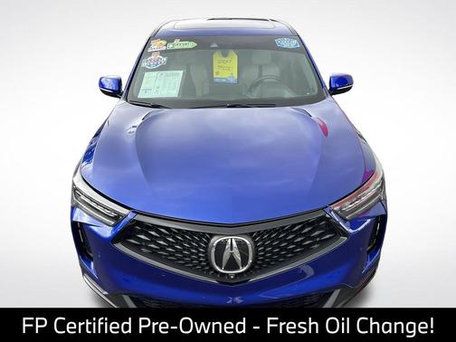 Apex Blue Pearl 2024 Acura RDX A-Spec Advance Package