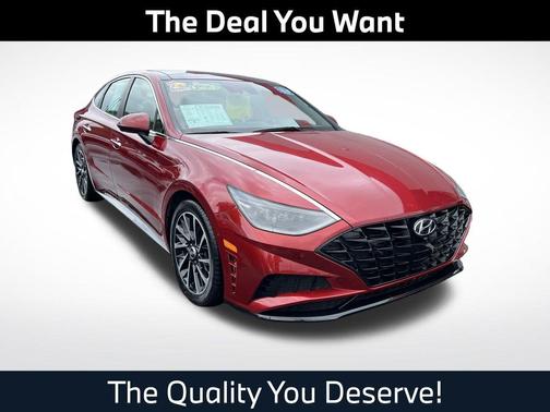 Ultimate Red 2023 Hyundai SONATA Limited