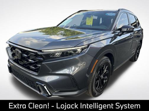 Urban Gray Pearl 2025 Honda CR-V Hybrid Sport FWD