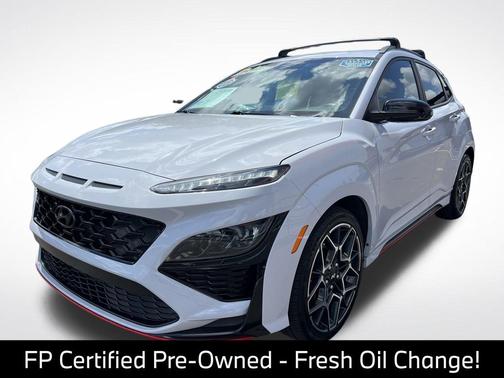 Sonic Blue 2023 Hyundai Kona N Base