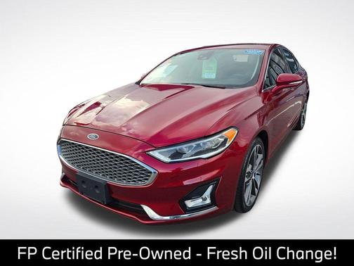 Ruby Red Metallic 2019 Ford Fusion Titanium