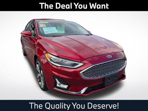 Ruby Red Metallic 2019 Ford Fusion Titanium