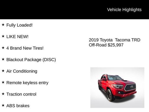 2019 Toyota Tacoma TRD Sport